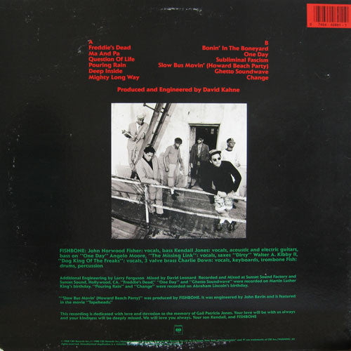 Fishbone : Truth And Soul (LP,Album)