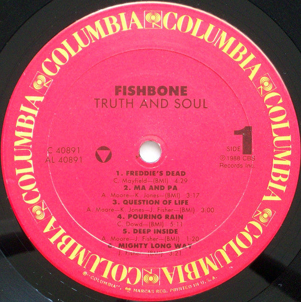 Fishbone : Truth And Soul (LP,Album)