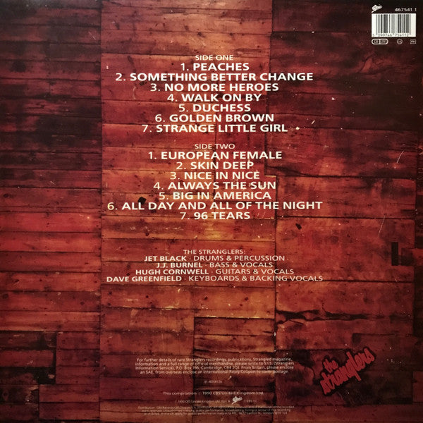 Stranglers, The : Greatest Hits 1977 - 1990 (LP,Compilation,Stereo)