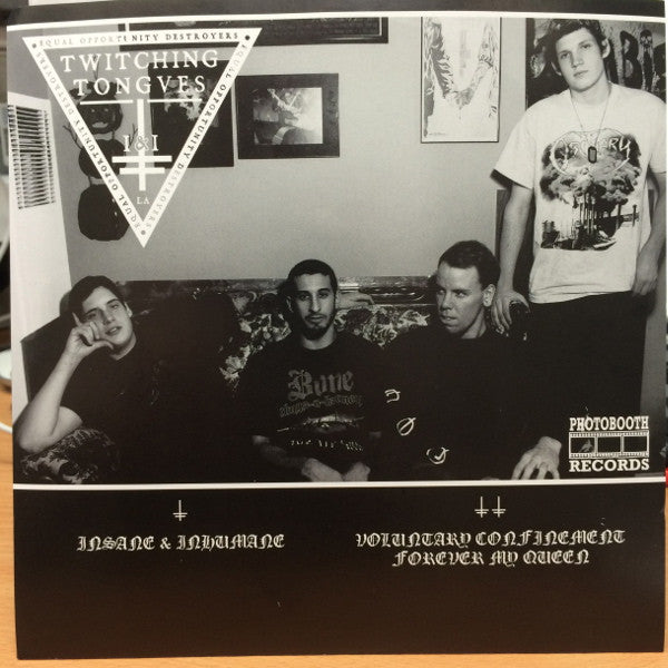 Twitching Tongues : I & I (Insane & Inhumane) (7")