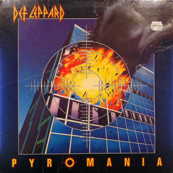 Def Leppard : Pyromania (LP,Album,Stereo)