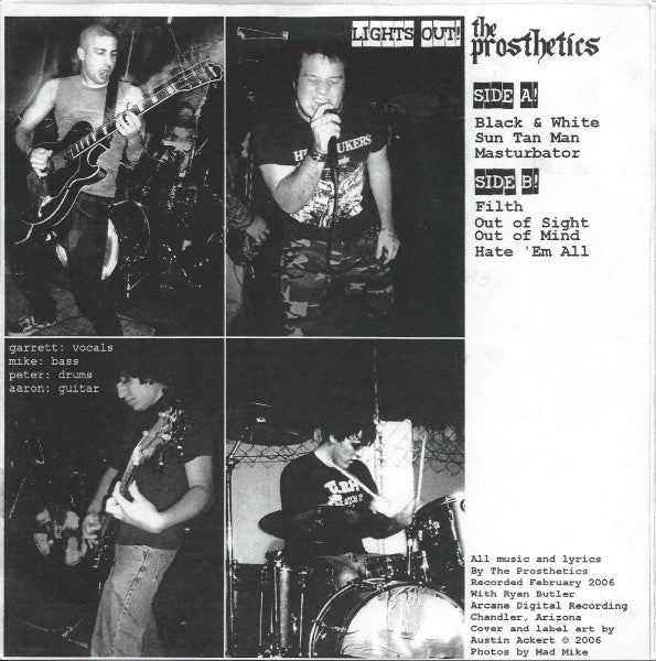 Prosthetics : Lights Out E.P. (7",33 ⅓ RPM,EP)