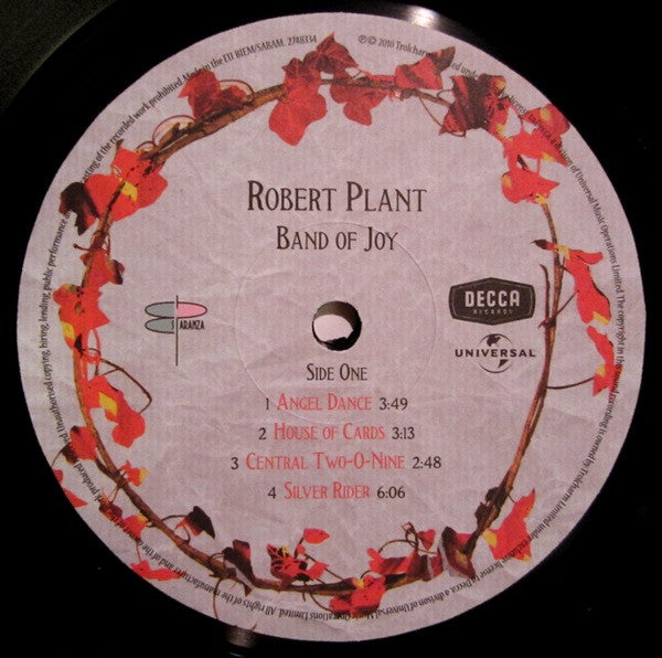 Robert Plant : Band Of Joy (LP)