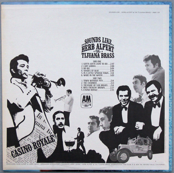 Herb Alpert & The Tijuana Brass : Sounds Like...Herb Alpert & The Tijuana Brass (LP,Album,Stereo)