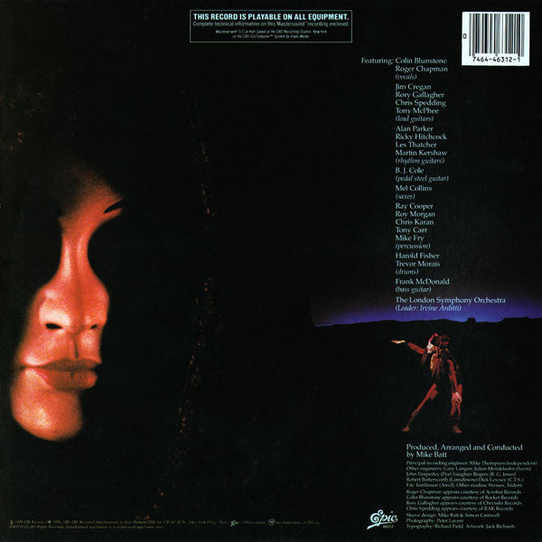 Mike Batt And Friends : Tarot Suite (LP,Album)