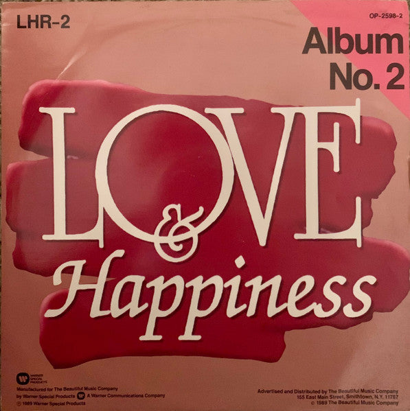 Various : Love And Happiness - Album No. 2 (LP,Compilation)