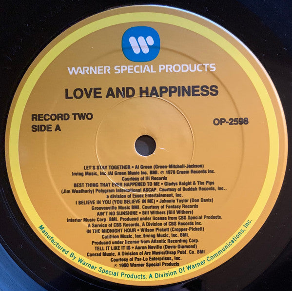 Various : Love And Happiness - Album No. 2 (LP,Compilation)