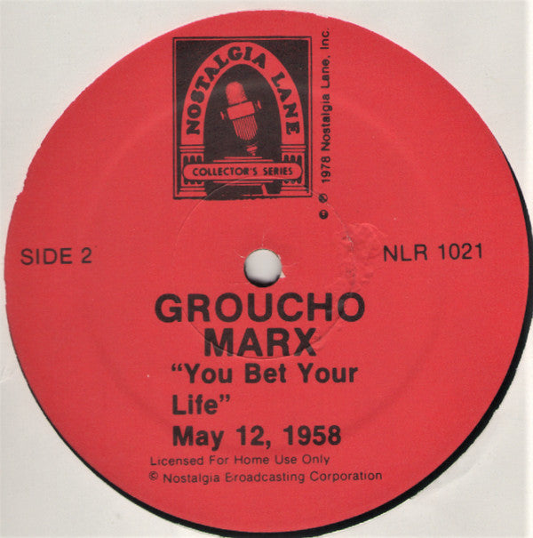 Groucho Marx : Groucho (LP)