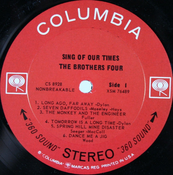 Brothers Four, The : Sing Of Our Times (LP,Album)