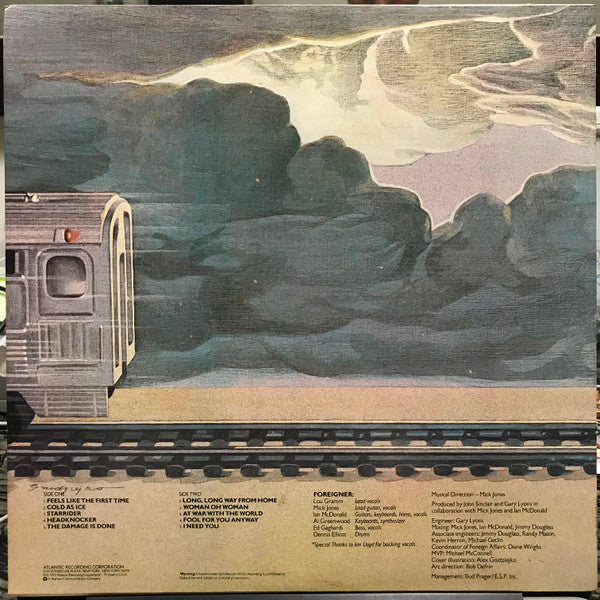 Foreigner : Foreigner (LP,Album,Reissue,Stereo)