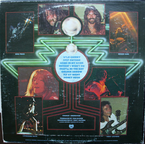 Foghat : Energized (LP,Album)
