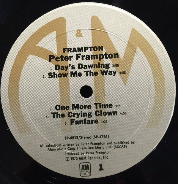 Peter Frampton : Frampton (LP,Album,Stereo)