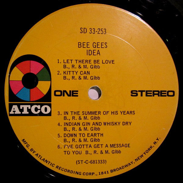 Bee Gees : Idea (LP,Album,Stereo)