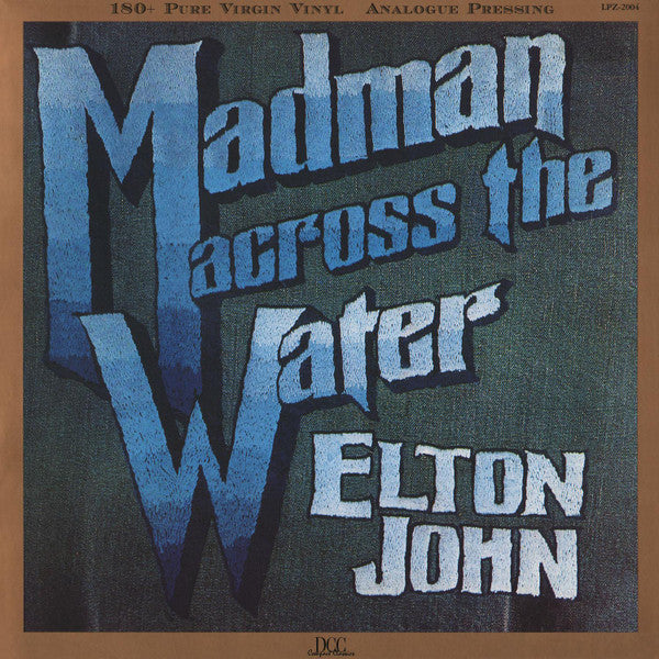 Elton John : Madman Across The Water (LP,Album,Numbered,Reissue,Stereo)