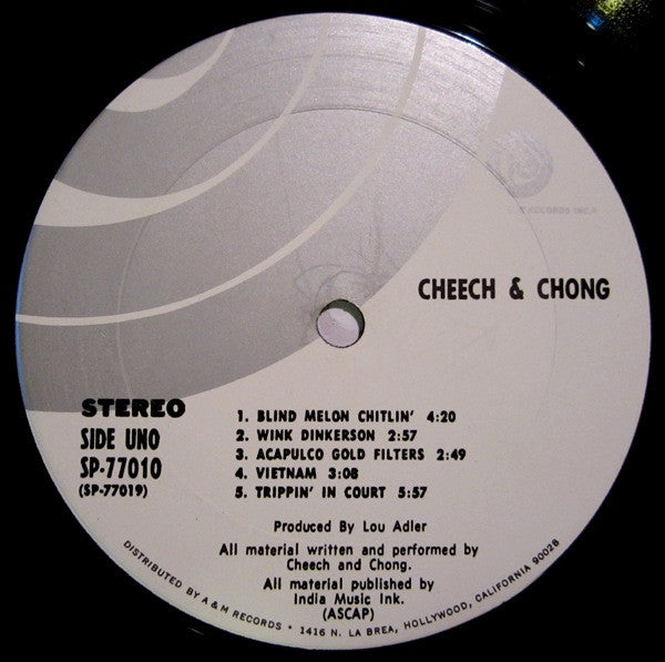 Cheech & Chong : Cheech And Chong (LP,Album,Stereo)