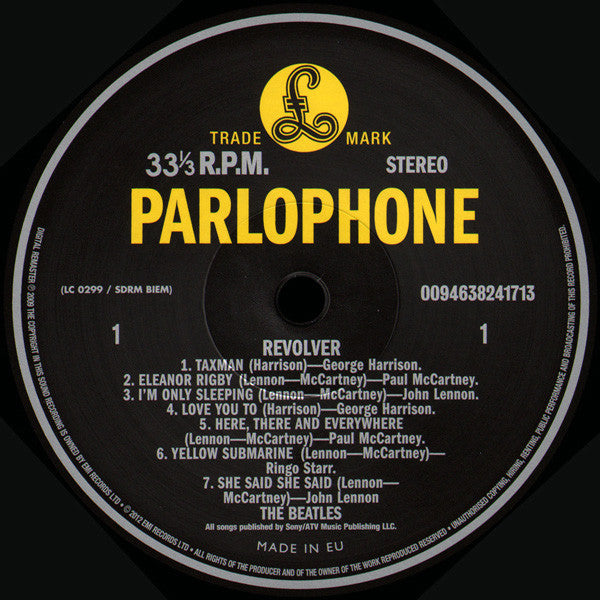 Beatles, The : Revolver (LP,Album,Reissue,Remastered,Stereo)