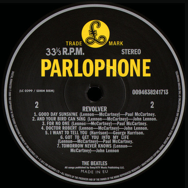 Beatles, The : Revolver (LP,Album,Reissue,Remastered,Stereo)