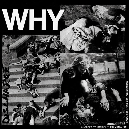 Discharge : Why (12",45 RPM,Mini-Album)