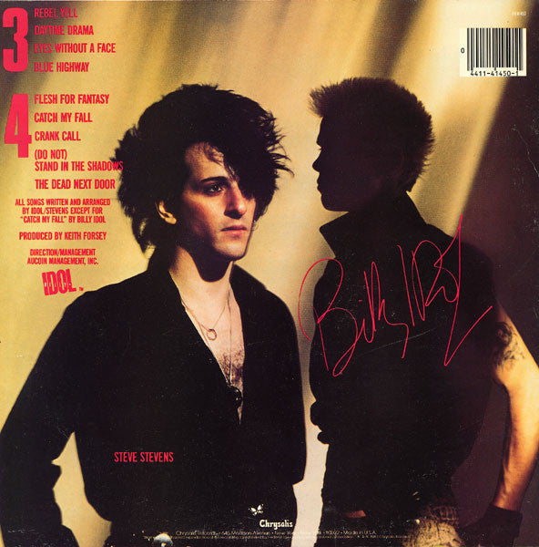 Billy Idol : Rebel Yell (LP,Album)