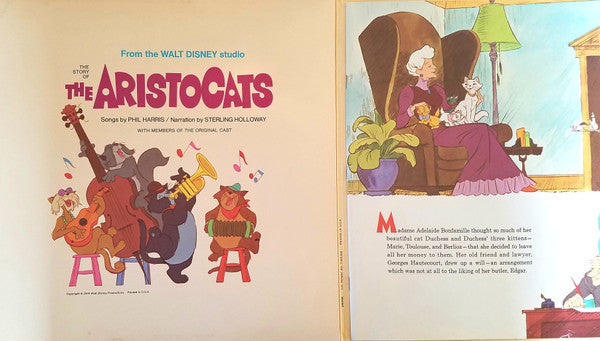 Jimmy Johnson (10) : The Story Of The Aristocats (LP,Album)