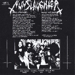 NunSlaughter / Fetid Zombie : NunSlaughter / Fetid Zombie (7",EP)