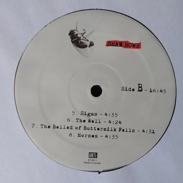 Sean Rowe : The Salesman And The Shark (LP,Album)