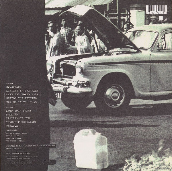 Rage Against The Machine : Rage Against The Machine (LP,Album,Reissue,Remastered)