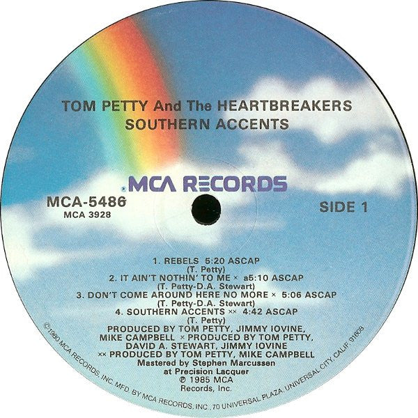 Tom Petty And The Heartbreakers : Southern Accents (LP,Album)