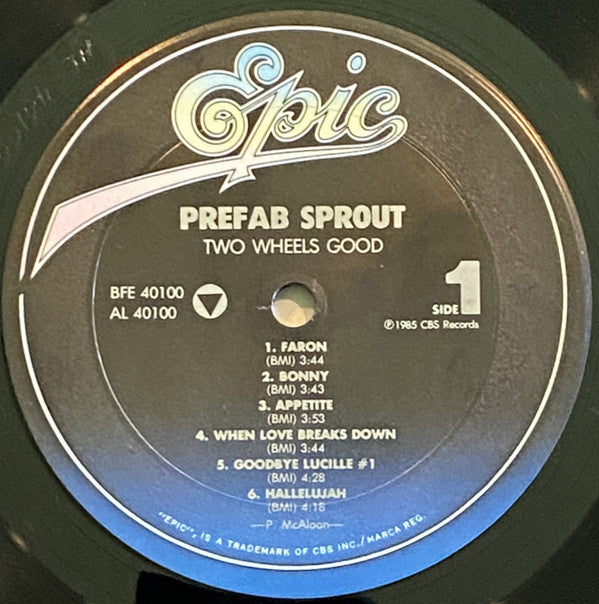 Prefab Sprout : Two Wheels Good (LP,Album,Stereo)