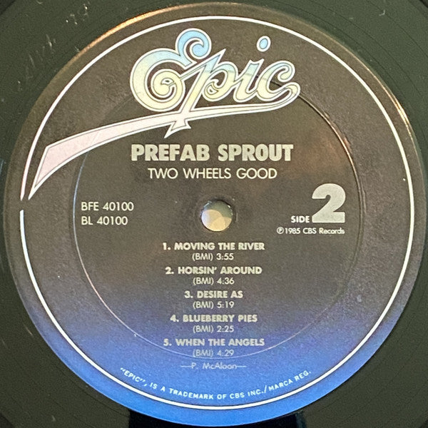 Prefab Sprout : Two Wheels Good (LP,Album,Stereo)