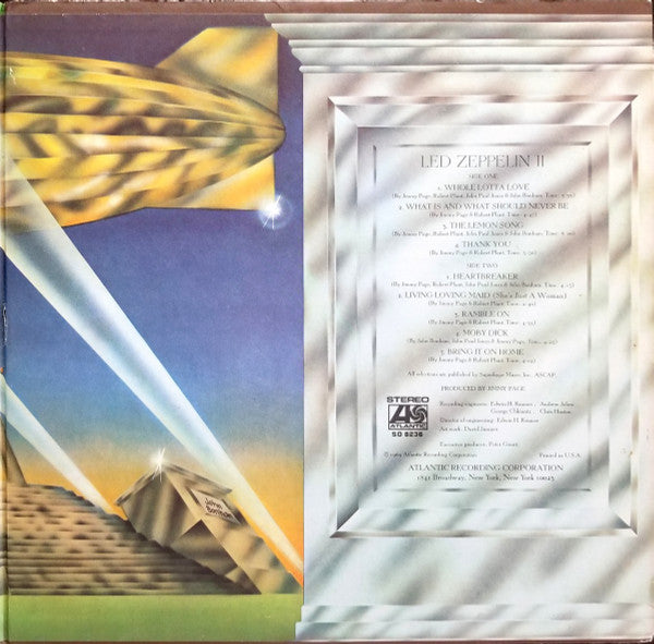 Led Zeppelin : Led Zeppelin II (LP,Album,Stereo)