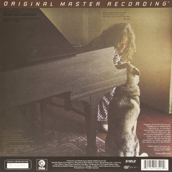Carole King : Music (LP,Album,Limited Edition,Numbered,Reissue,Remastered,Special Edition,Stereo)