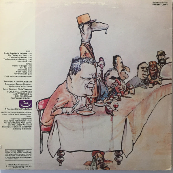 Fresh (12) : Fresh Today (LP,Album,Stereo)