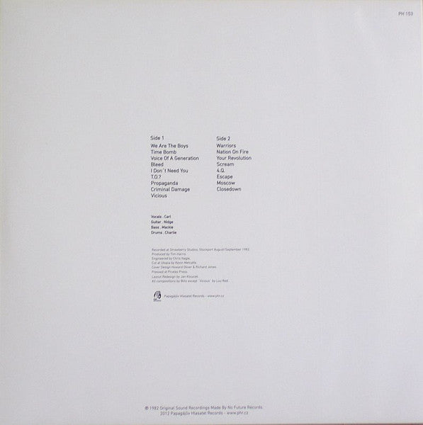 Blitz (3) : Voice Of A Generation (LP,Album,Reissue)