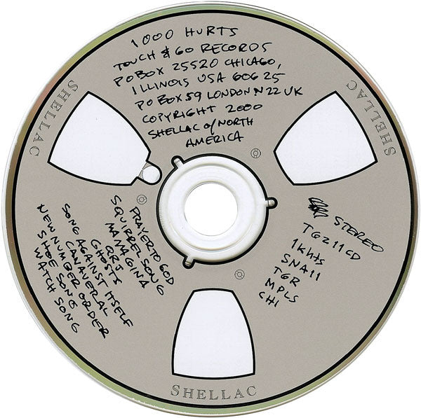 Shellac : 1000 Hurts (Album)