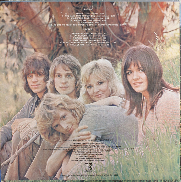 New Seekers, The : We'd Like To Teach The World To Sing (LP,Album,Stereo)