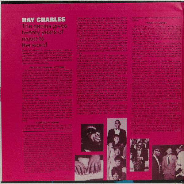 Ray Charles : The Ray Charles Story (LP,Compilation,Club Edition,Stereo)