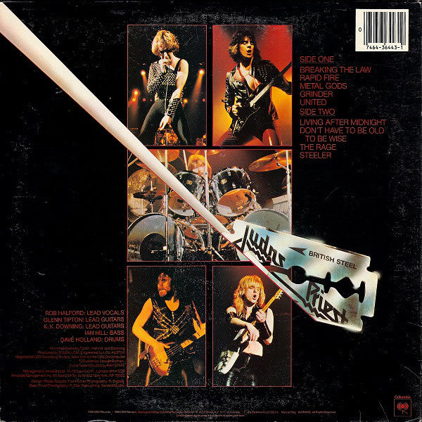 Judas Priest : British Steel (LP,Album)