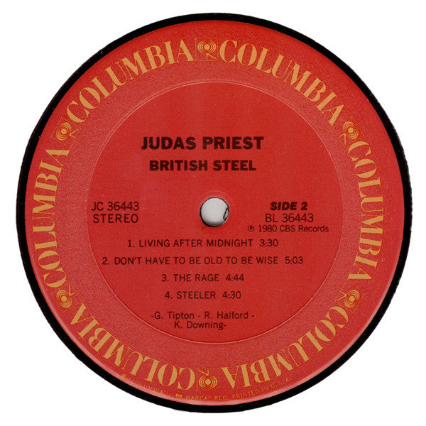 Judas Priest : British Steel (LP,Album)