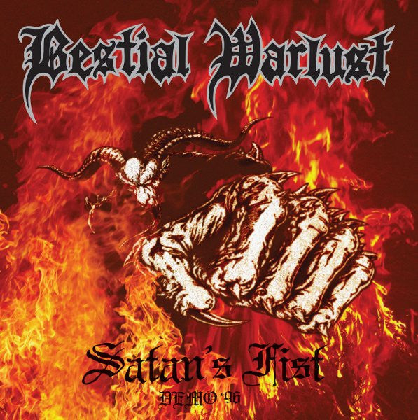 Bestial Warlust : Satan's Fist (12",45 RPM,Single Sided,Etched,Reissue,Limited Edition)