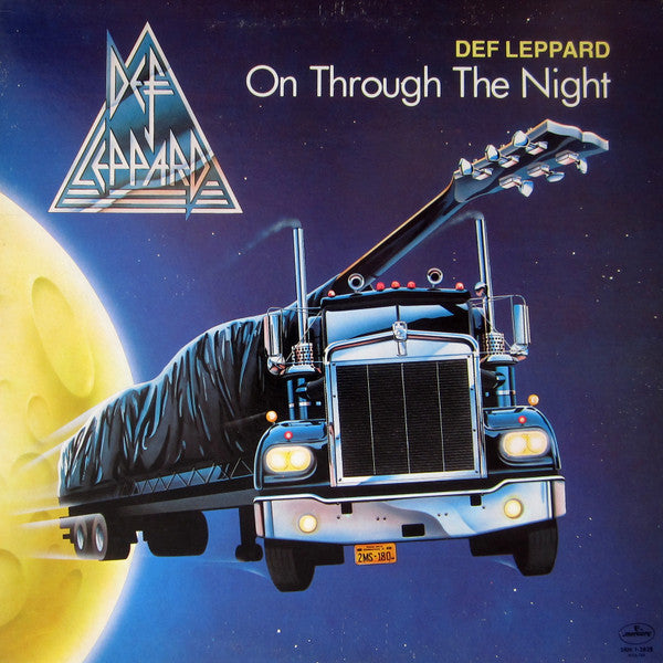 Def Leppard : On Through The Night (LP,Album,Club Edition)