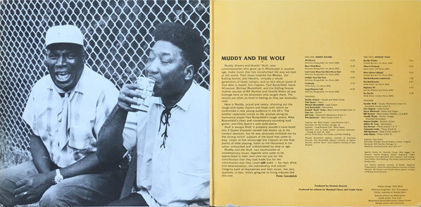 Muddy Waters & Howlin' Wolf : Muddy & The Wolf (LP,Compilation,Stereo)