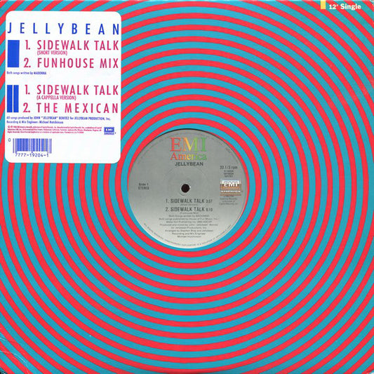 John "Jellybean" Benitez : Sidewalk Talk (12",33 ⅓ RPM,Single)