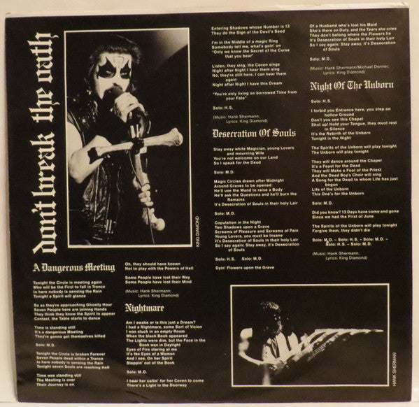 Mercyful Fate : Don't Break The Oath (LP,Album)