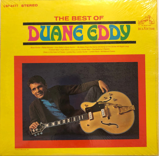 Duane Eddy : The Best Of Duane Eddy (LP,Compilation,Stereo)