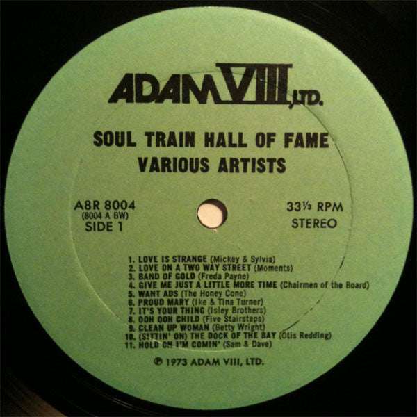 Various : Soul Train Hall Of Fame (LP,Compilation)