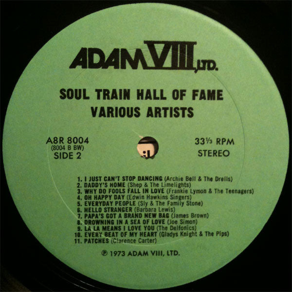 Various : Soul Train Hall Of Fame (LP,Compilation)