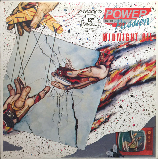 Midnight Oil : Power And The Passion (12",33 ⅓ RPM,Single,Stereo)