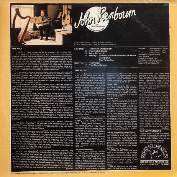 John Renbourn : The Black Balloon (LP,Album)