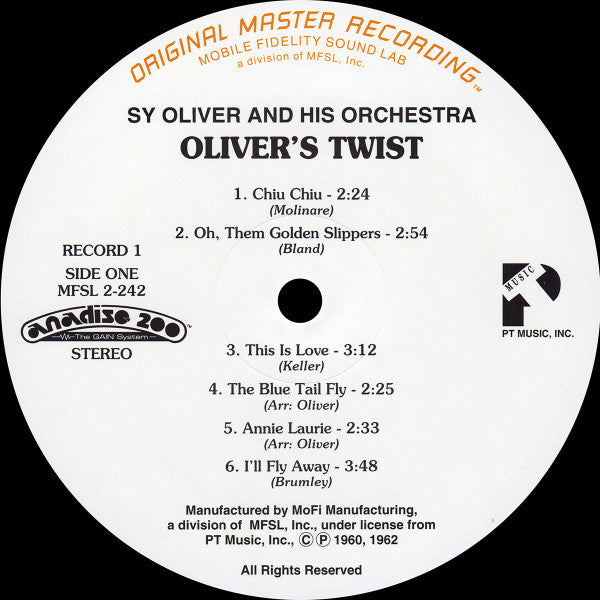 Sy Oliver And His Orchestra : Oliver's Twist & Easy Walker (LP,Compilation,Remastered)